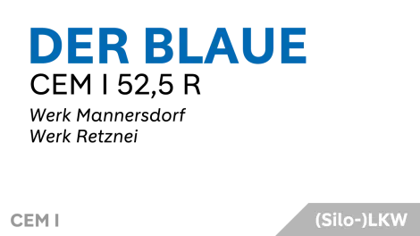 Der Blaue - CEM I 52,5 R