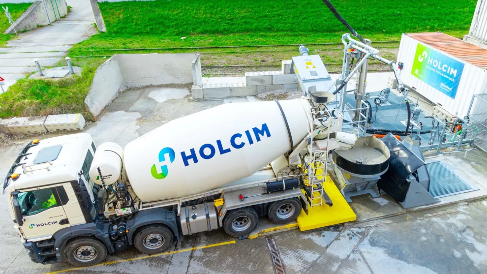Holcim CO2-Speicheranlage Wien