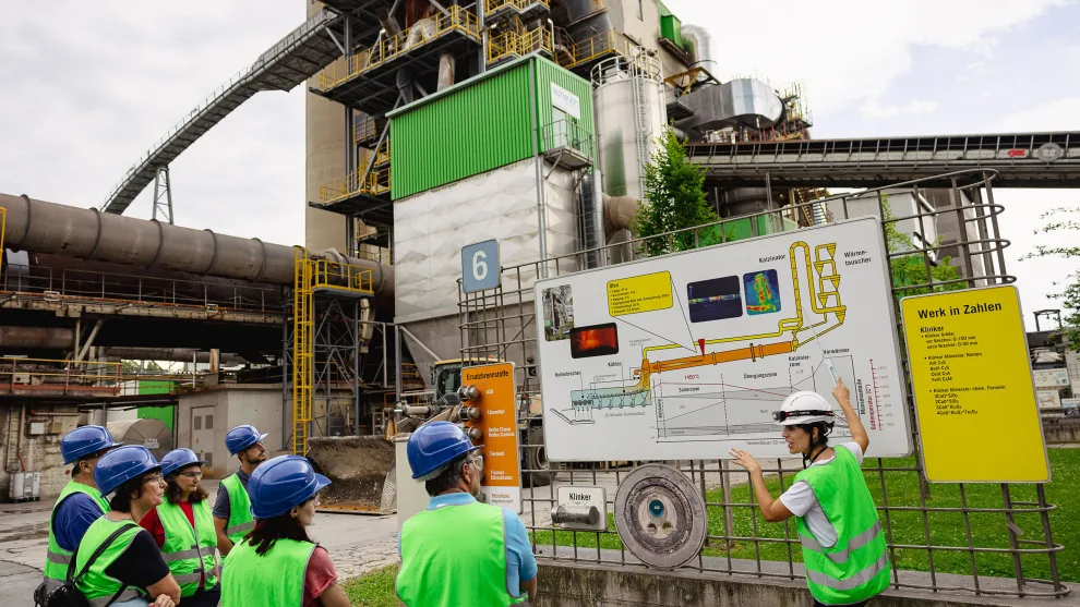 Holcim Retznei Tag der offenen Tür Werksführung