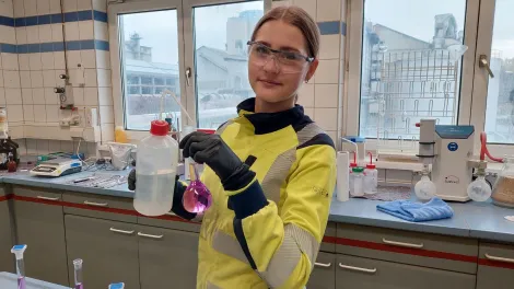 Holcim Laborlehrling